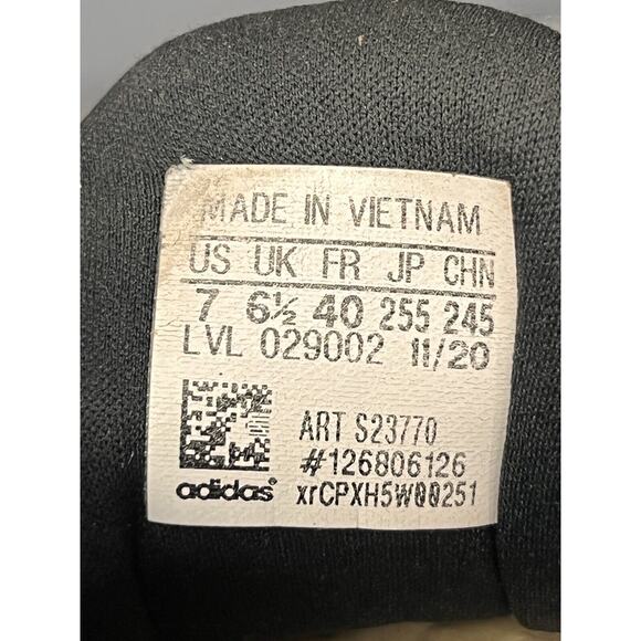 Adidas Fortarun‎ S23770 Black Running Shoes Mens 7 Sneakers Camo Green Casual - Picture 8 of 8